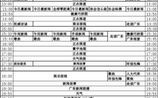 广东卫视新闻联播（广东卫视新闻联播片头）