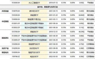 主要投资人工智能的基金 - 人工智能基金持股