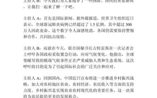 央视新闻文字版，央视新闻文字版摘抄内容