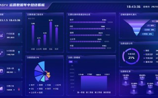 财务大数据可视化系统（财务数据可视化大屏）