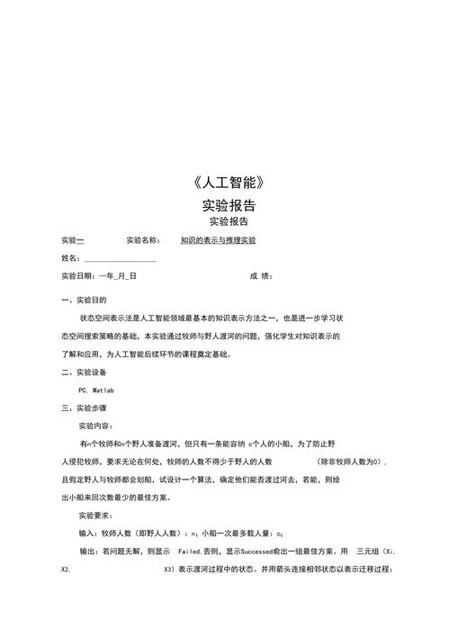 人工智能课程报告(人工智能课程报告模版)-第2张图片-华田资讯 人工智能课程报告(人工智能课程报告模版)-第2张图片-华田资讯