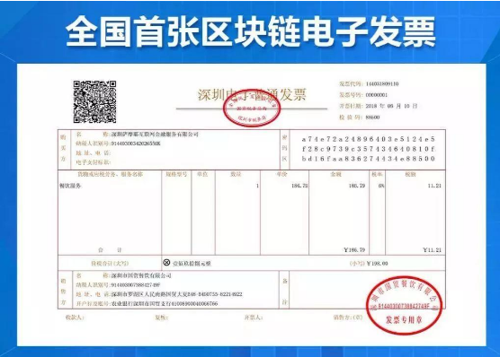 深圳区块链发票推广,全国首张区块链电子发票在深圳落地-第2张图片-华田资讯 深圳区块链发票推广,全国首张区块链电子发票在深圳落地-第2张图片-华田资讯