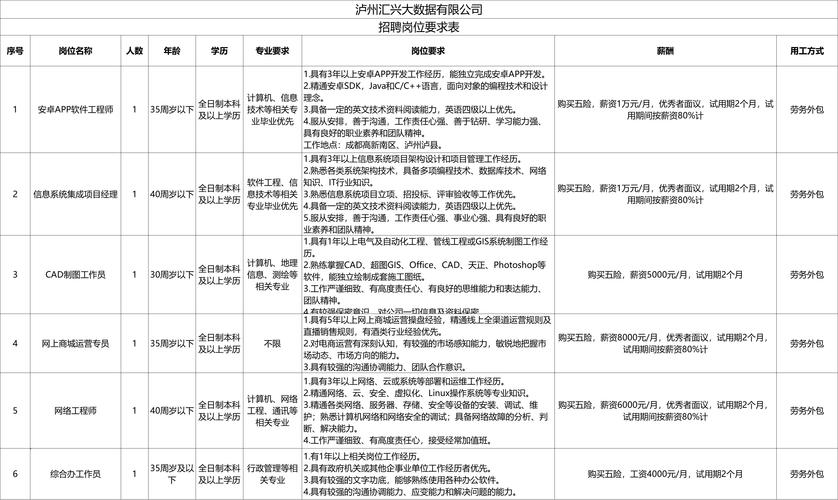 最近大数据招聘信息(大数据企业招聘)-第6张图片-华田资讯 最近大数据招聘信息(大数据企业招聘)-第6张图片-华田资讯