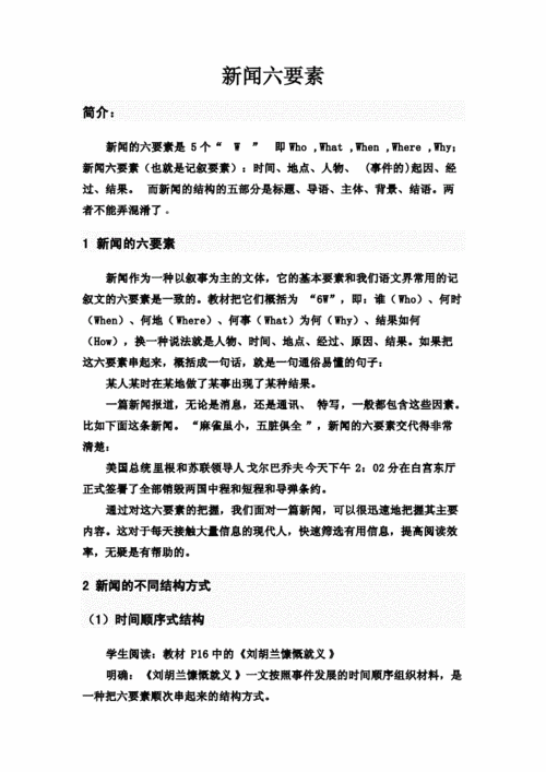 新闻的要素是什么,新闻的要素是什么内容-第2张图片-华田资讯 新闻的要素是什么,新闻的要素是什么内容-第2张图片-华田资讯