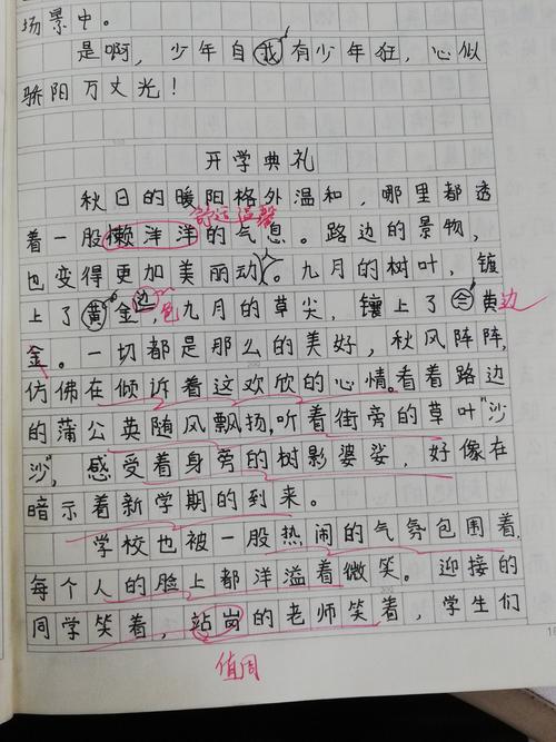 开学典礼新闻作文,开学典礼新闻题材作文-第4张图片-华田资讯 开学典礼新闻作文,开学典礼新闻题材作文-第4张图片-华田资讯