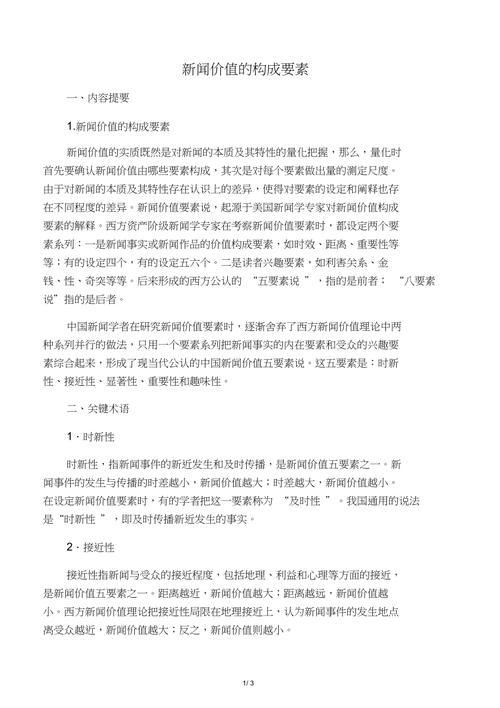 新闻的价值要素 - 新闻的价值要素有哪些?-第5张图片-华田资讯 新闻的价值要素 - 新闻的价值要素有哪些?-第5张图片-华田资讯